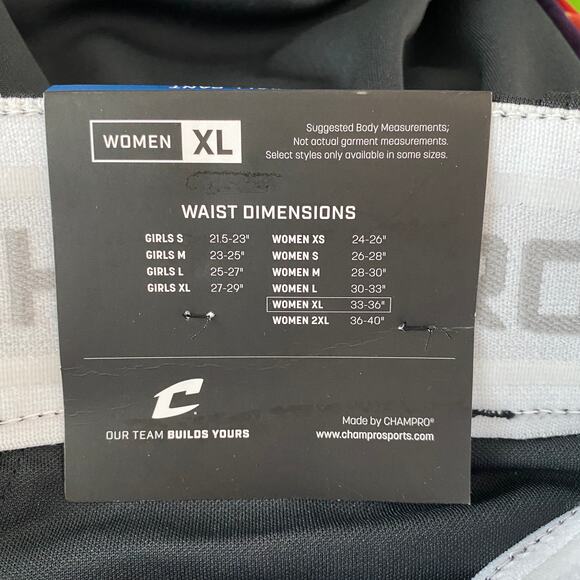 Champro Softball Pants XL Black Fastpitch NWOT - Picture 8 of 14